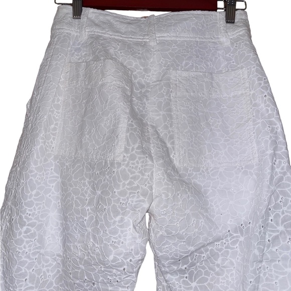 NWOT Derek Lam 10 Crosby Mila Utility Pant in White - Picture 11 of 11